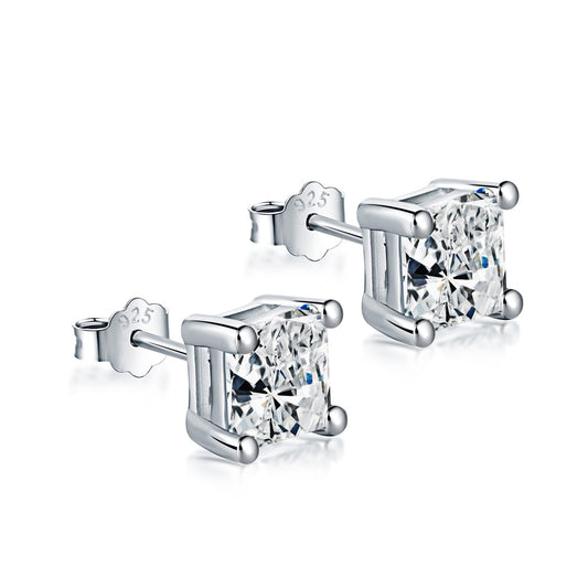 [LUXE]Delicate Square Shape Earrings