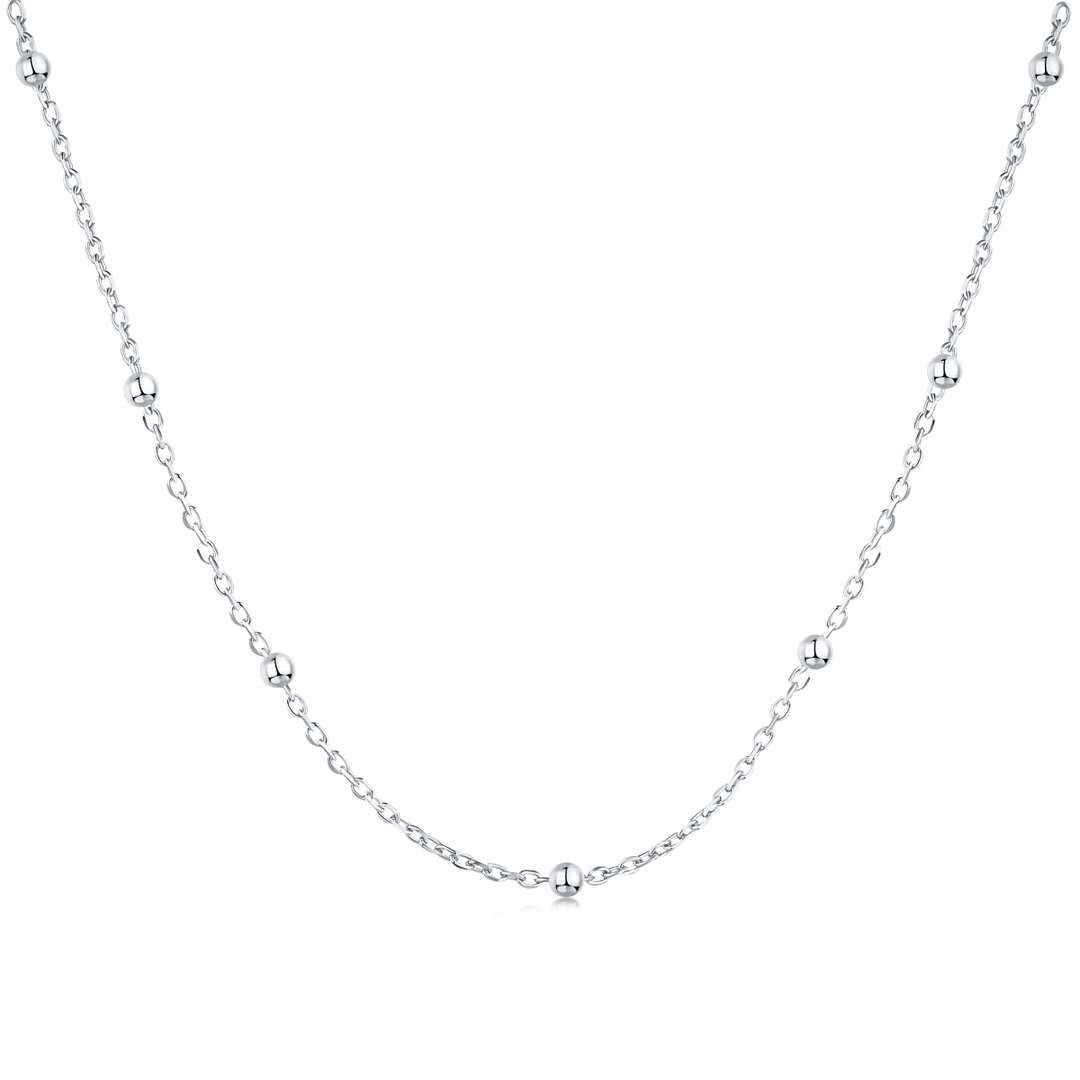 [LUXE]Small Bead Clavicle Chain Simple Necklace