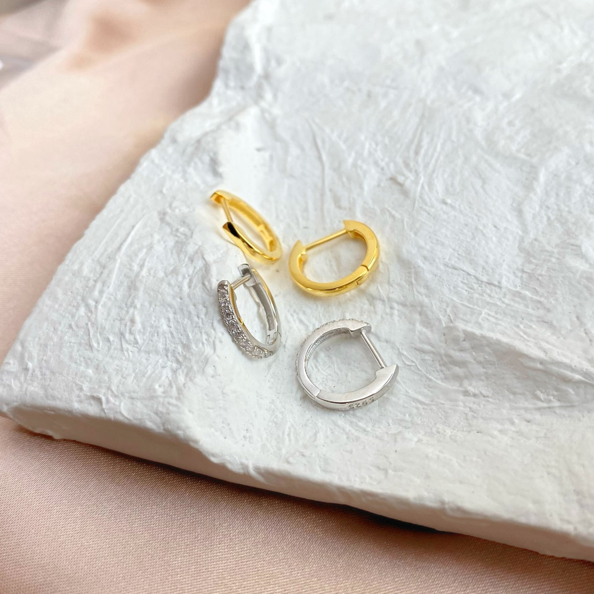 [LUXE]Circle Versatile Earrings