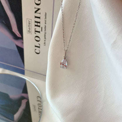 [LUXE]Delicate Water Drop Shape Fashion Necklace