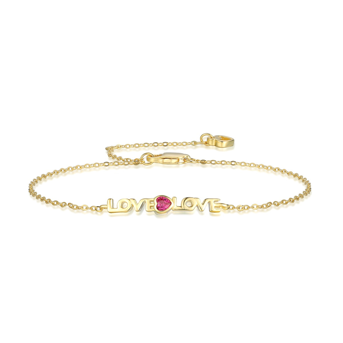 [LUXE]Romantic Heart Shape Lover Bracelet