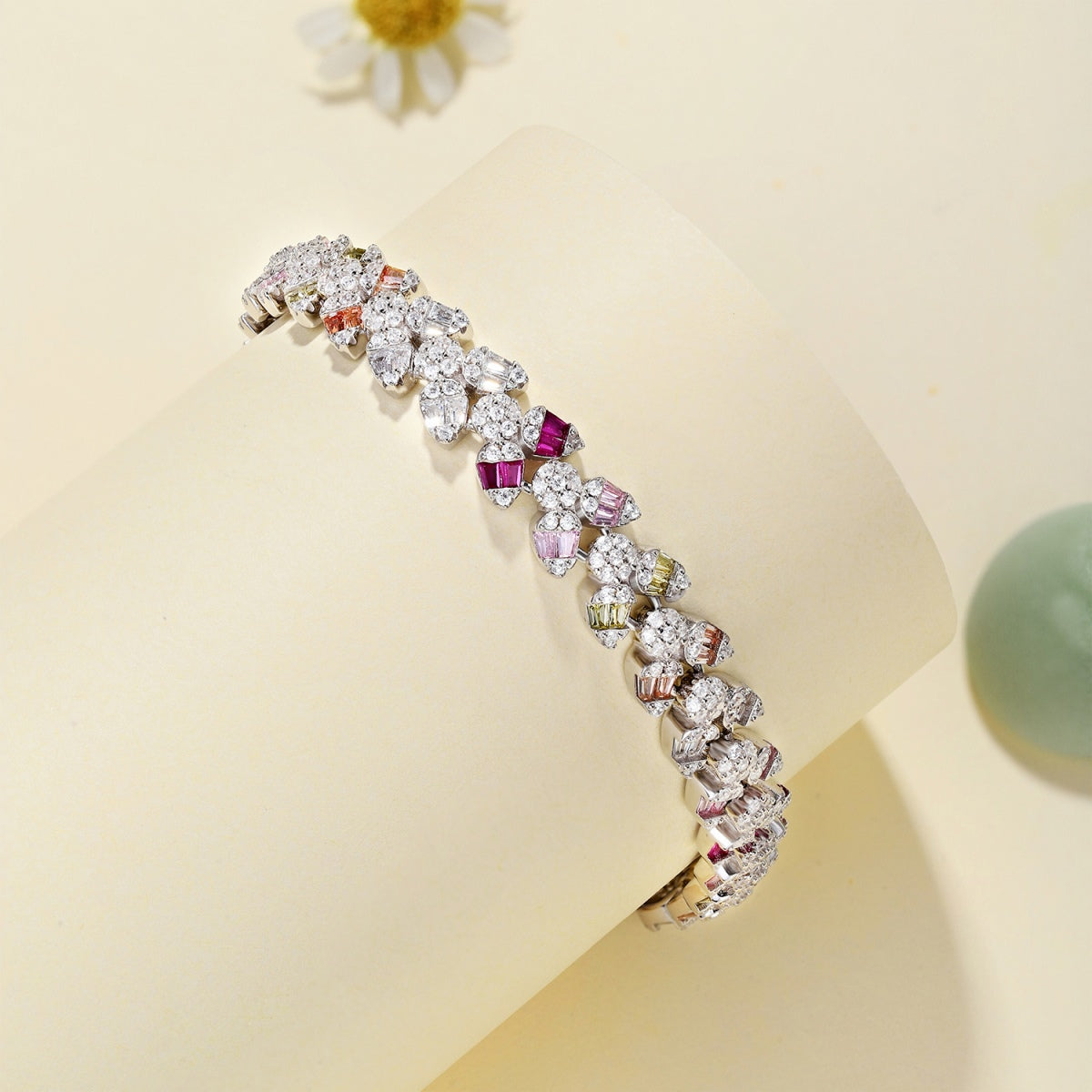 [LUXE]Dainty Exquisite Flower Shape Daily Bracelet