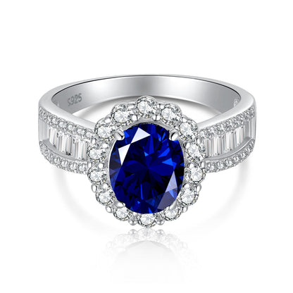 [LUXE]1.5 Carat Dazzling Charming Oval Cut Banquet Ring