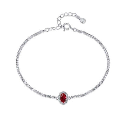 [LUXE]Exquisite Oval Shape Bracelet