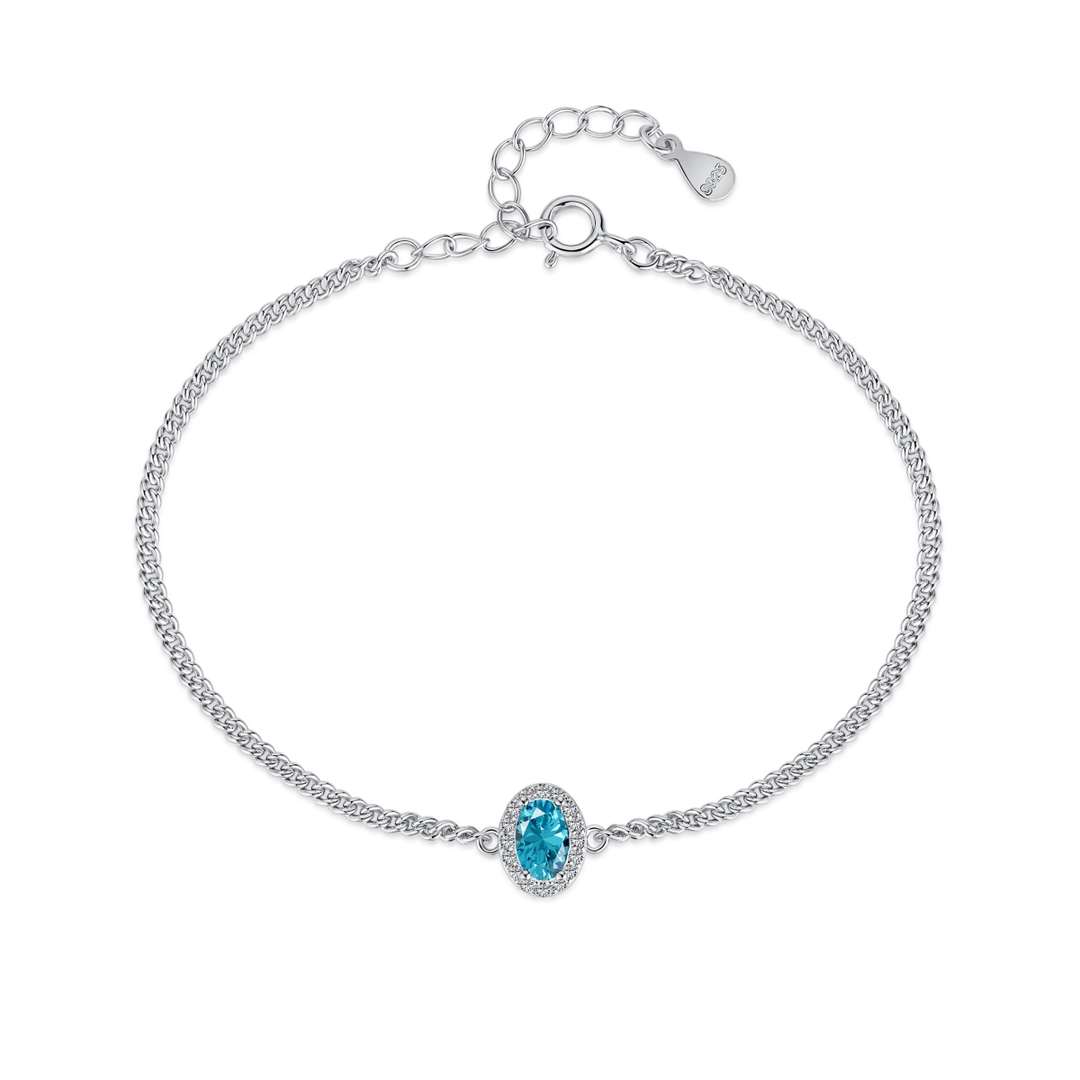 [LUXE]Exquisite Oval Shape Bracelet