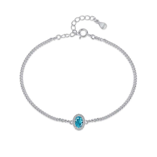 [LUXE]Exquisite Oval Shape Bracelet