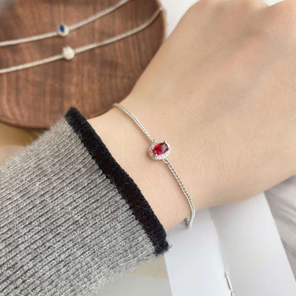 [LUXE]Exquisite Oval Shape Bracelet