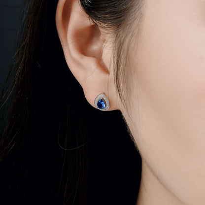 [LUXE]Luxurious Water Drop Shape Earrings