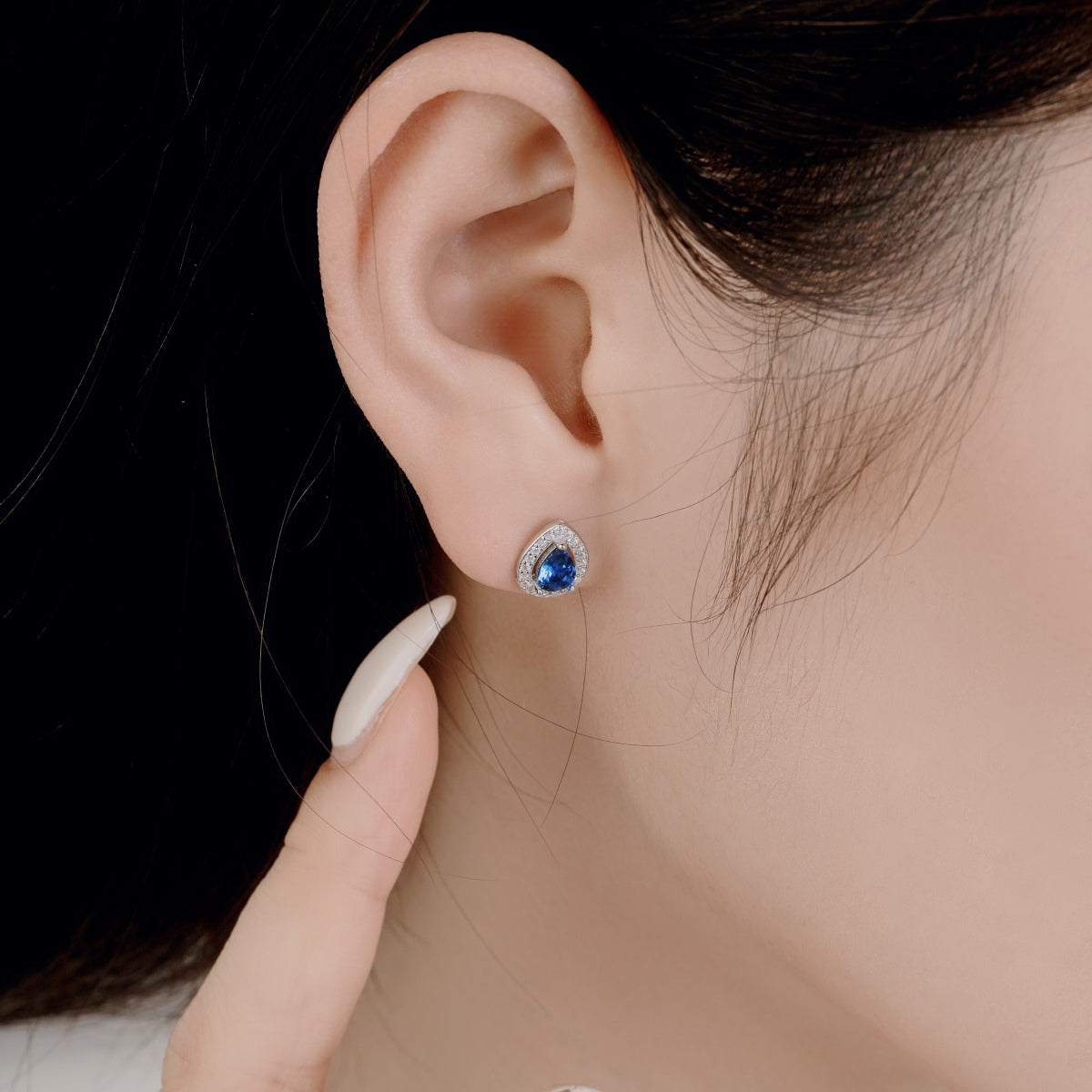 [LUXE]Luxurious Water Drop Shape Earrings