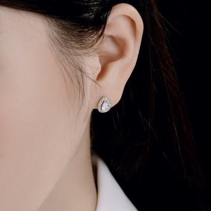 [LUXE]Luxurious Water Drop Shape Earrings