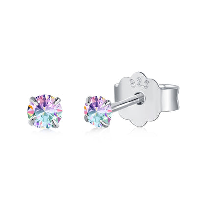 [LUXE]Delicate Solitaire Earrings