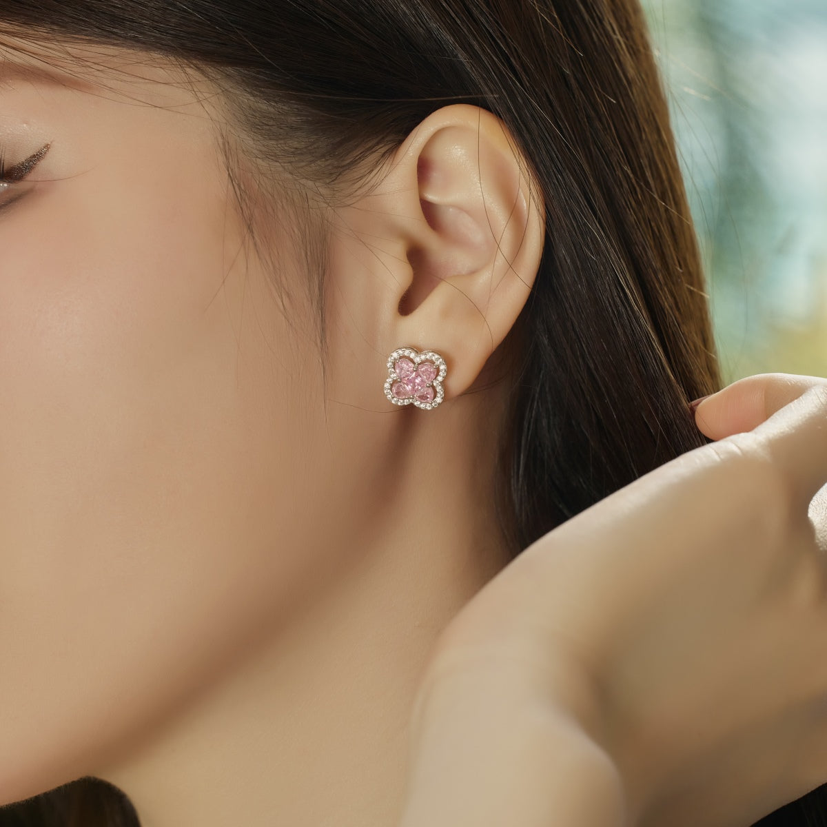 [LUXE]Lucky Four-Leaf Clover Exquisite Earrings