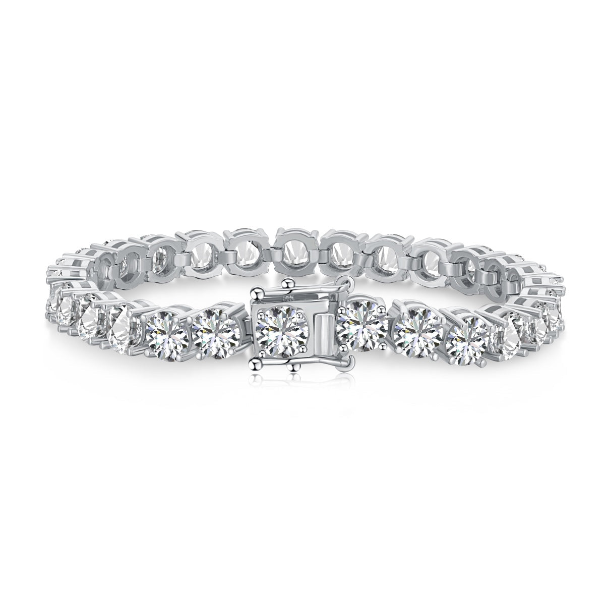 [LUXE]0.75 Carat Dazzling Round Cut Wedding Bracelet