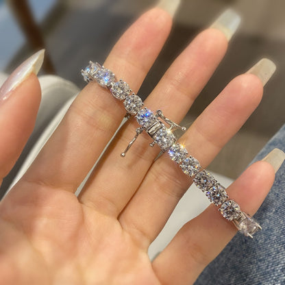 [LUXE]0.75 Carat Dazzling Round Cut Wedding Bracelet