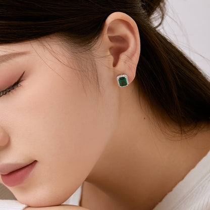 [LUXE]Luxurious Dainty Emerald Cut Banquet Earrings