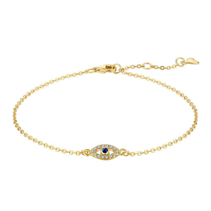 [LUXE]Evil Eye Shape Necklace