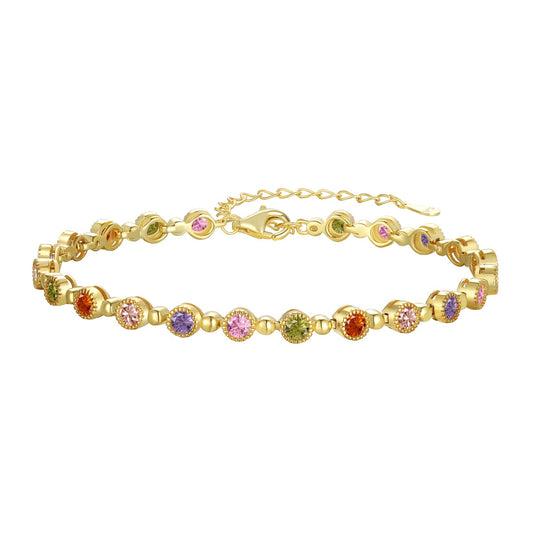 [LUXE]Sparkling Exquisite Round Cut Party Bracelet