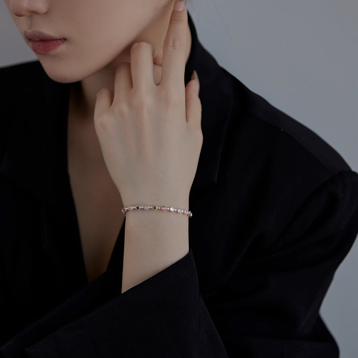 [LUXE]Sparkling Exquisite Round Cut Party Bracelet