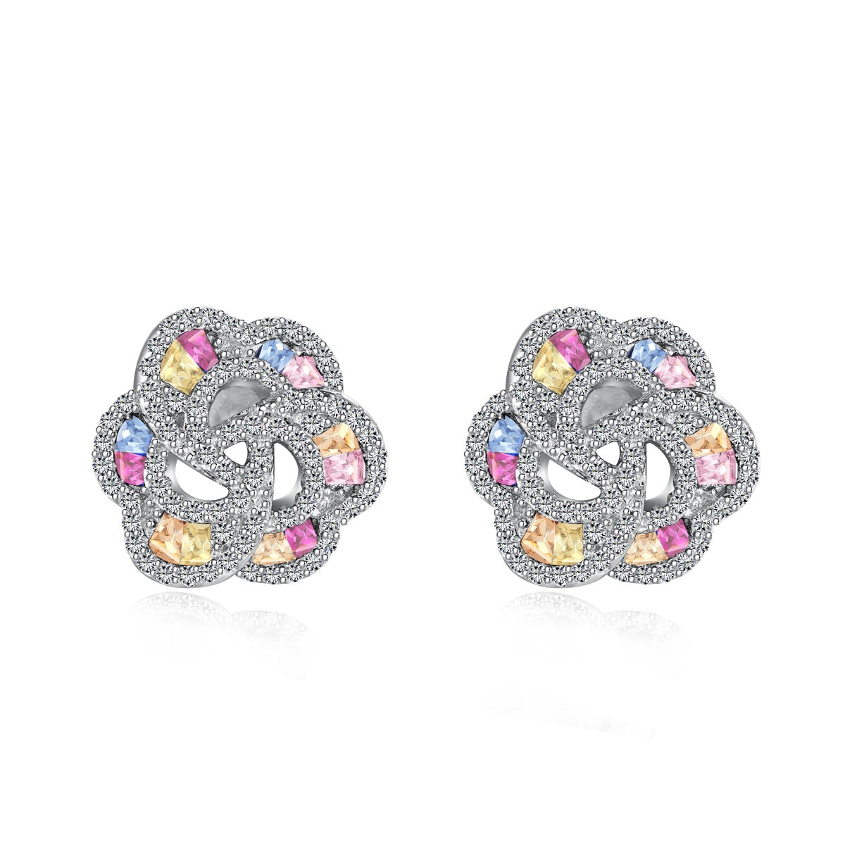 [LUXE]Exquisite Flower Shape Daily Earrings