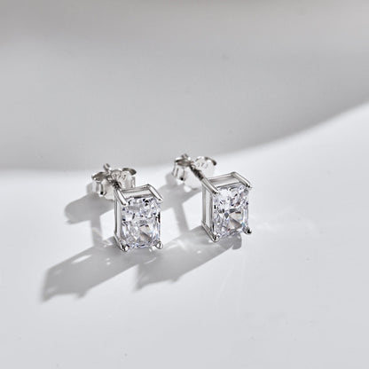 [LUXE]Radiant Luxurious Princess Cut Daily Earrings