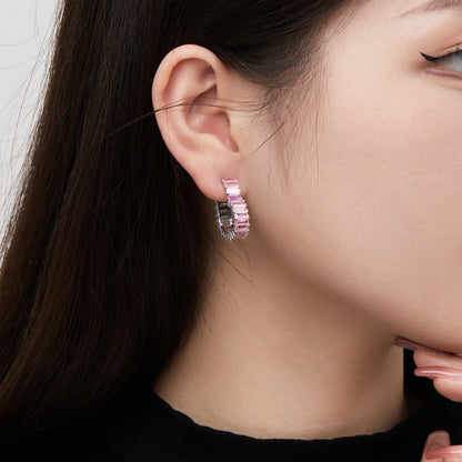 [LUXE]Radiant Heart Cutout Earrings