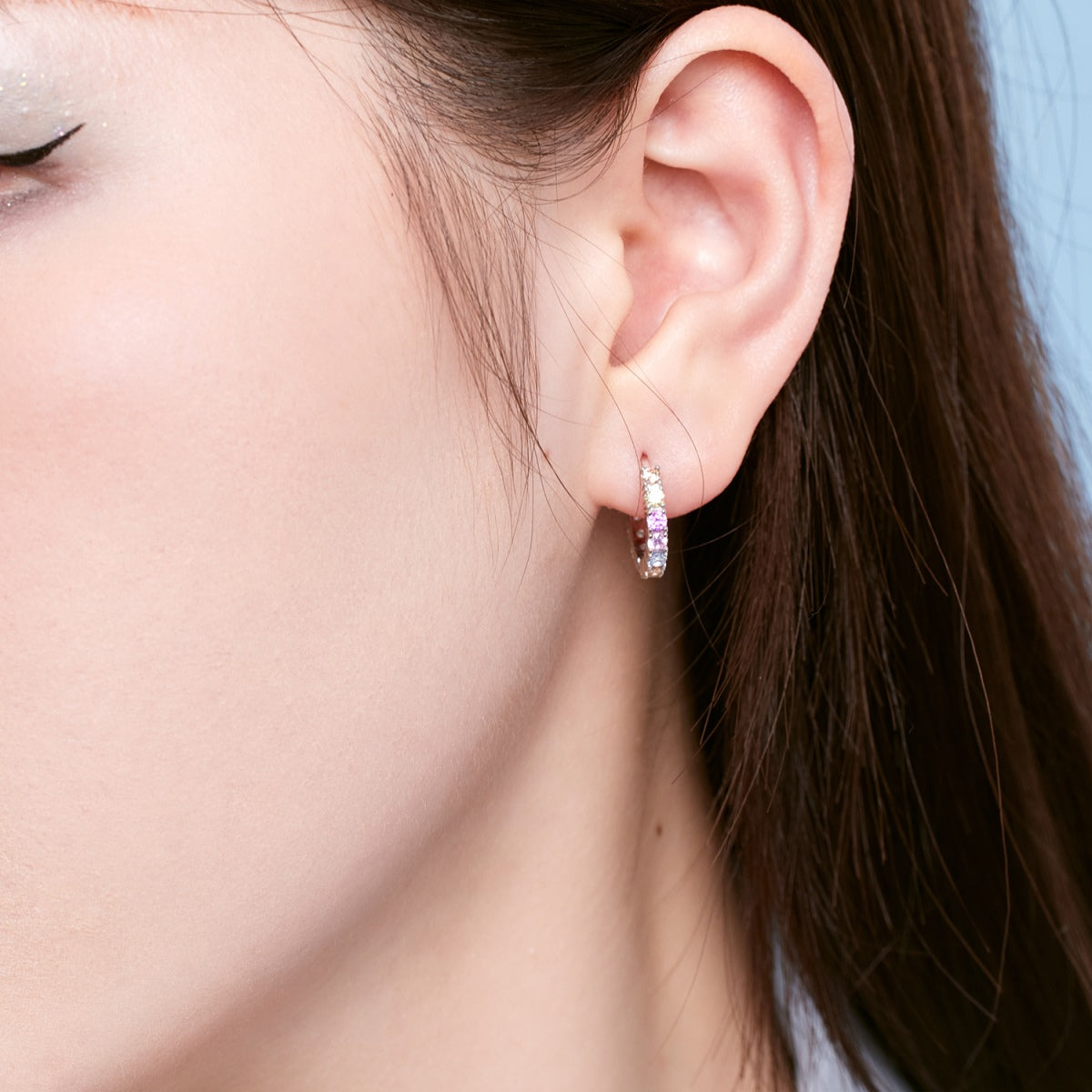 [LUXE]Radiant Colorful Round Cut Earrings