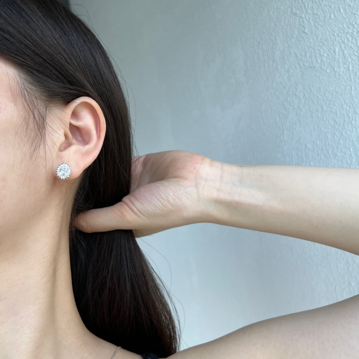 [LUXE]Delicate Radiant Oval Cut Daily Earrings