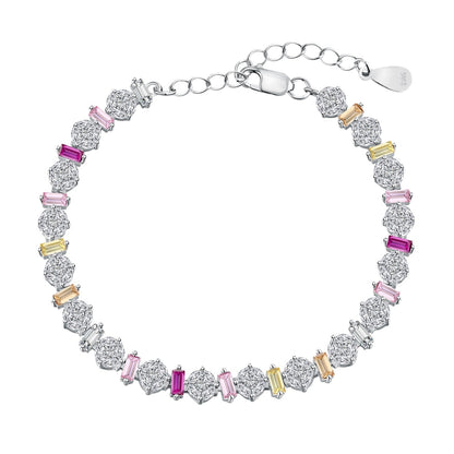 [LUXE]Radiant Colorful Round Shape Daily Bracelet