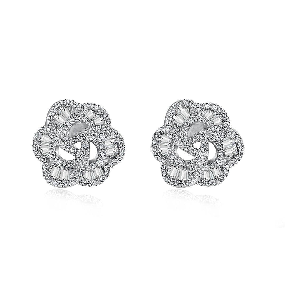 [LUXE]Exquisite Flower Shape Daily Earrings