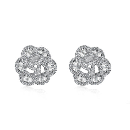 [LUXE]Exquisite Flower Shape Daily Earrings