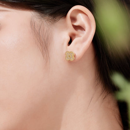 [LUXE]Four Leaf Clover Fashion Earrings