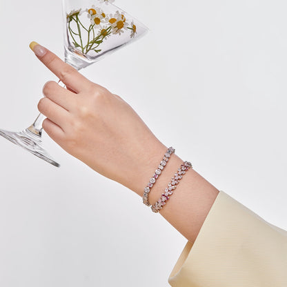 [LUXE]Dainty Exquisite Flower Shape Daily Bracelet