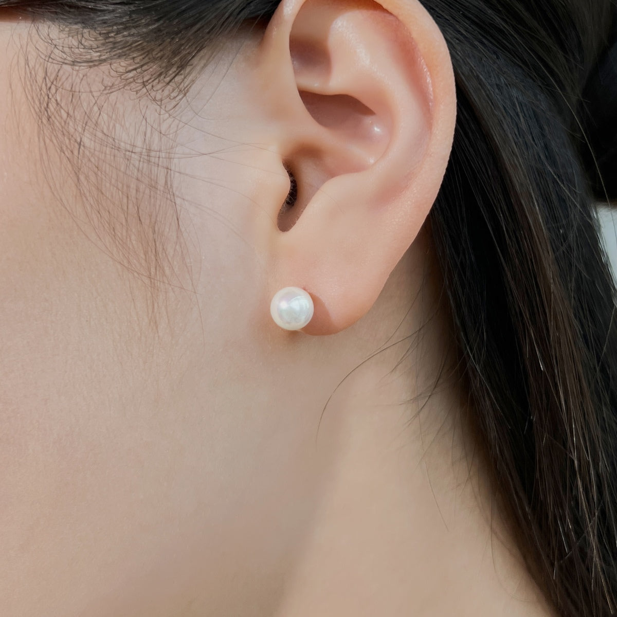 [LUXE]Delicate Pearl Earrings