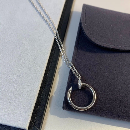 [LUXE]JUSTE NECKLACE SILVER