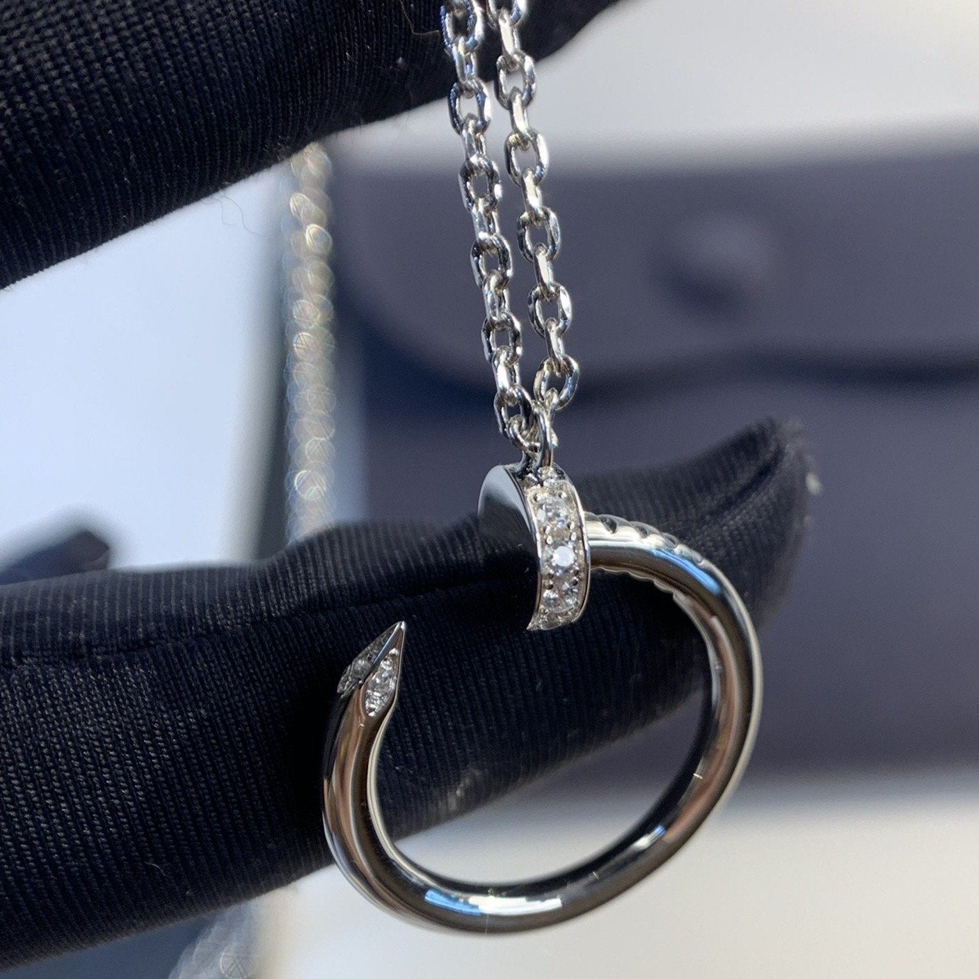 [LUXE]JUSTE NECKLACE SILVER