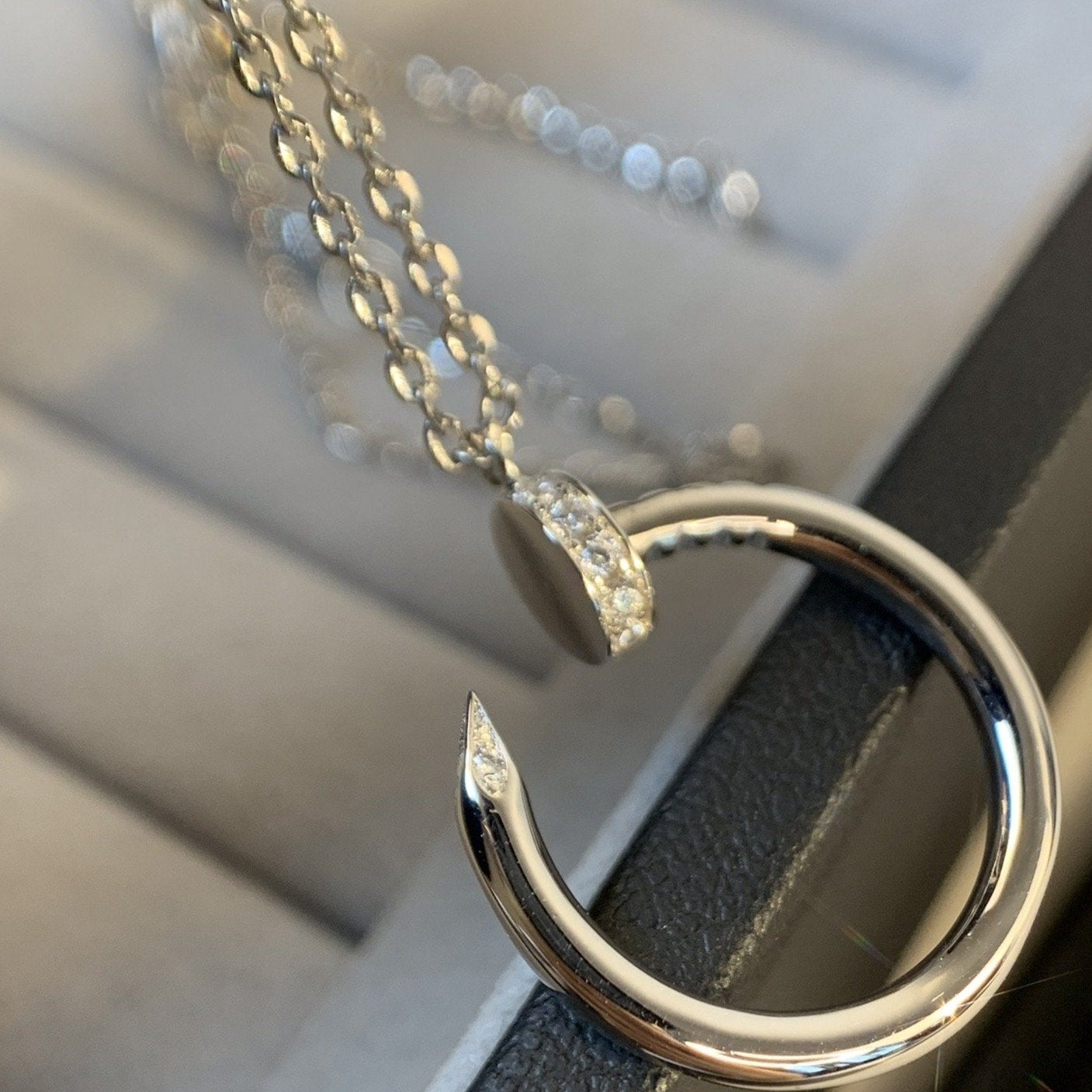 [LUXE]JUSTE NECKLACE SILVER