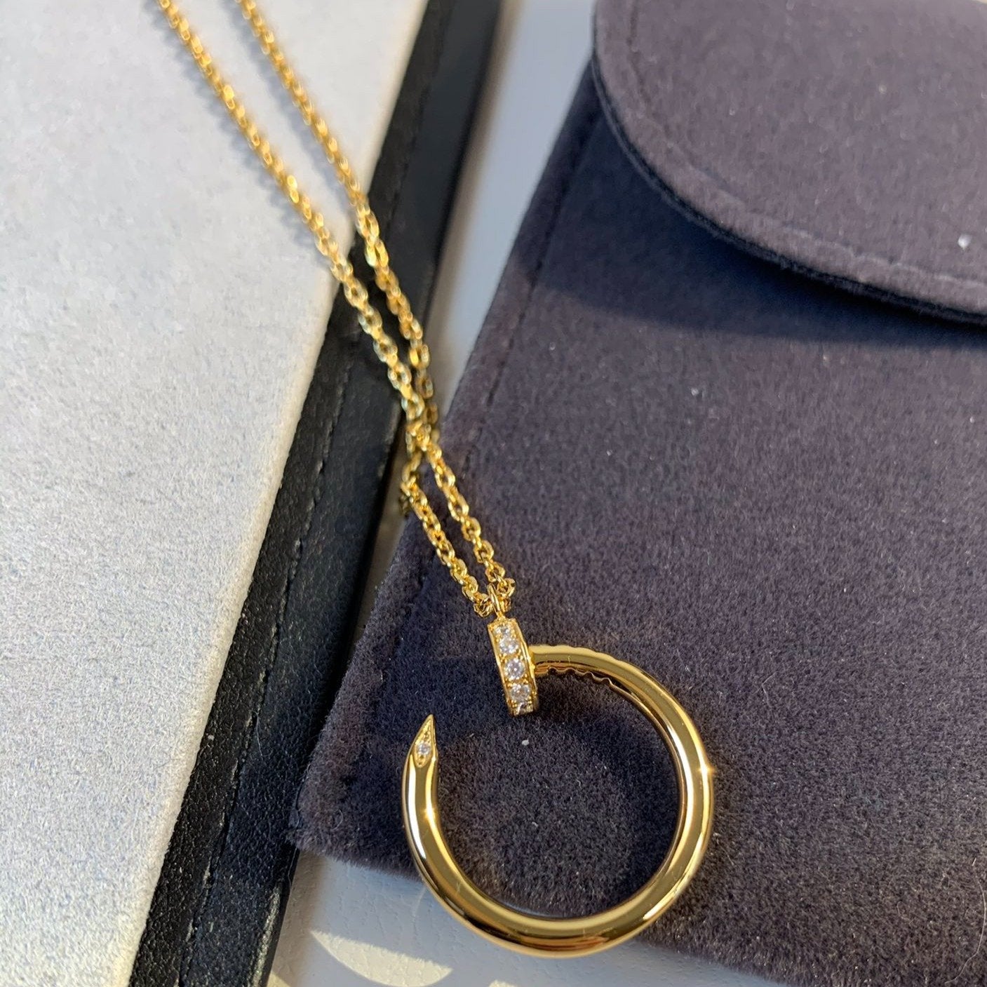 [LUXE]JUSTE NECKLACE GOLD