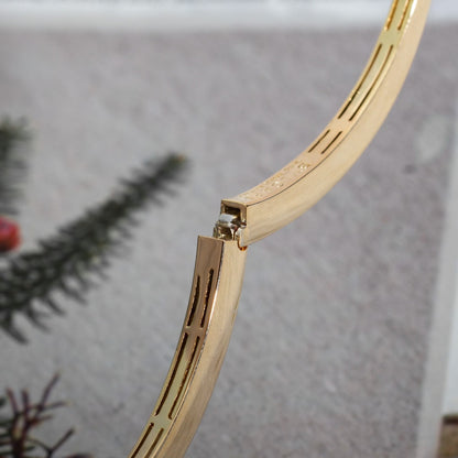 [LUXE]SERPENTI BRACELET PINK GOLD DIAMOND DOUBLE SNAKE