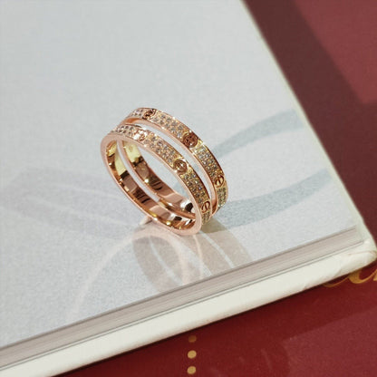 [LUXE]LOVE RING 2.65MM DIAMOND