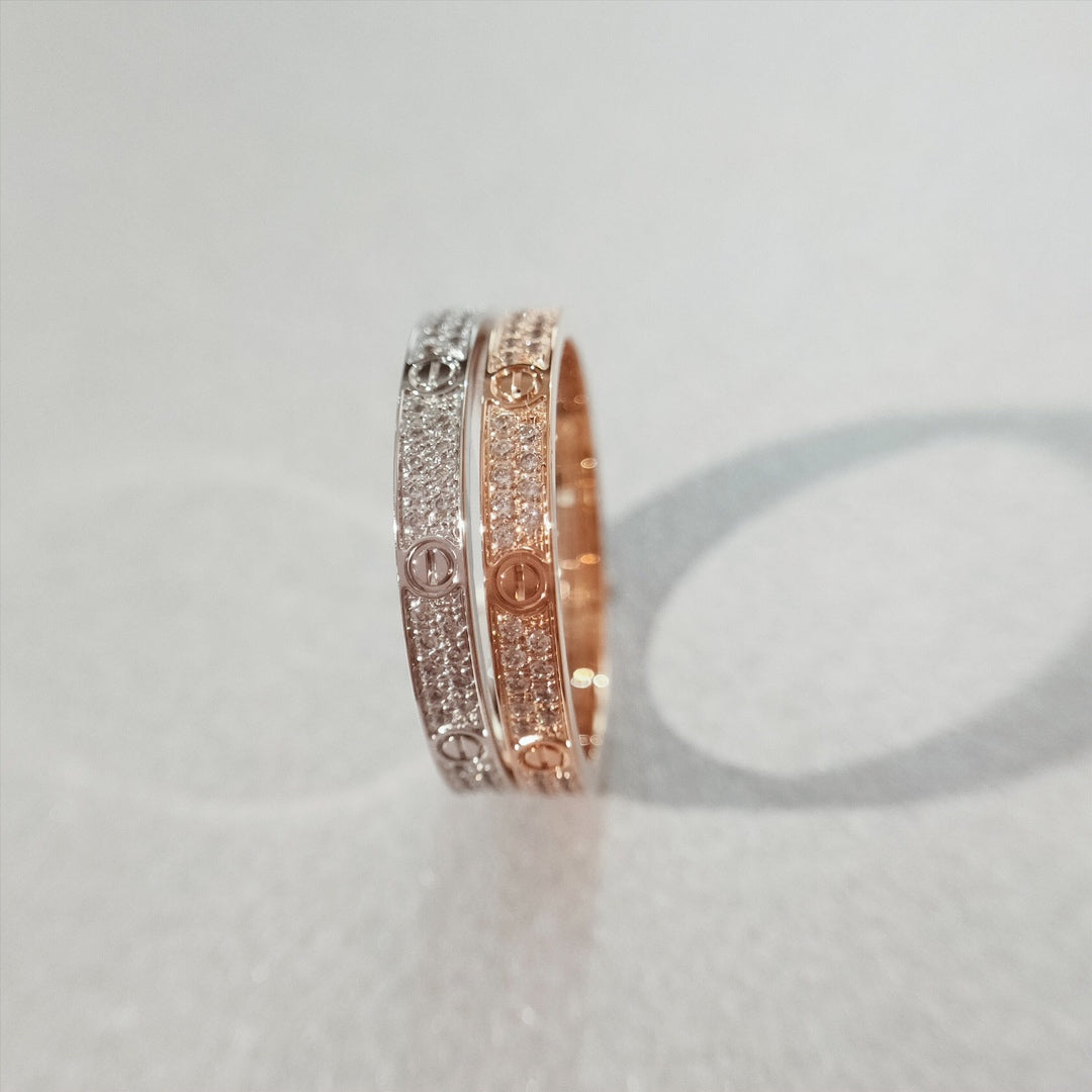 [LUXE]LOVE RING 2.65MM DIAMOND