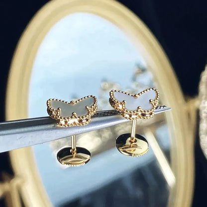 [LUXE] SWEET BUTTERFLY MOP EARSTUDS