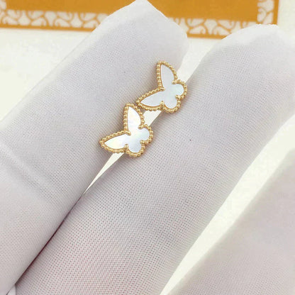 [LUXE] SWEET BUTTERFLY MOP EARSTUDS