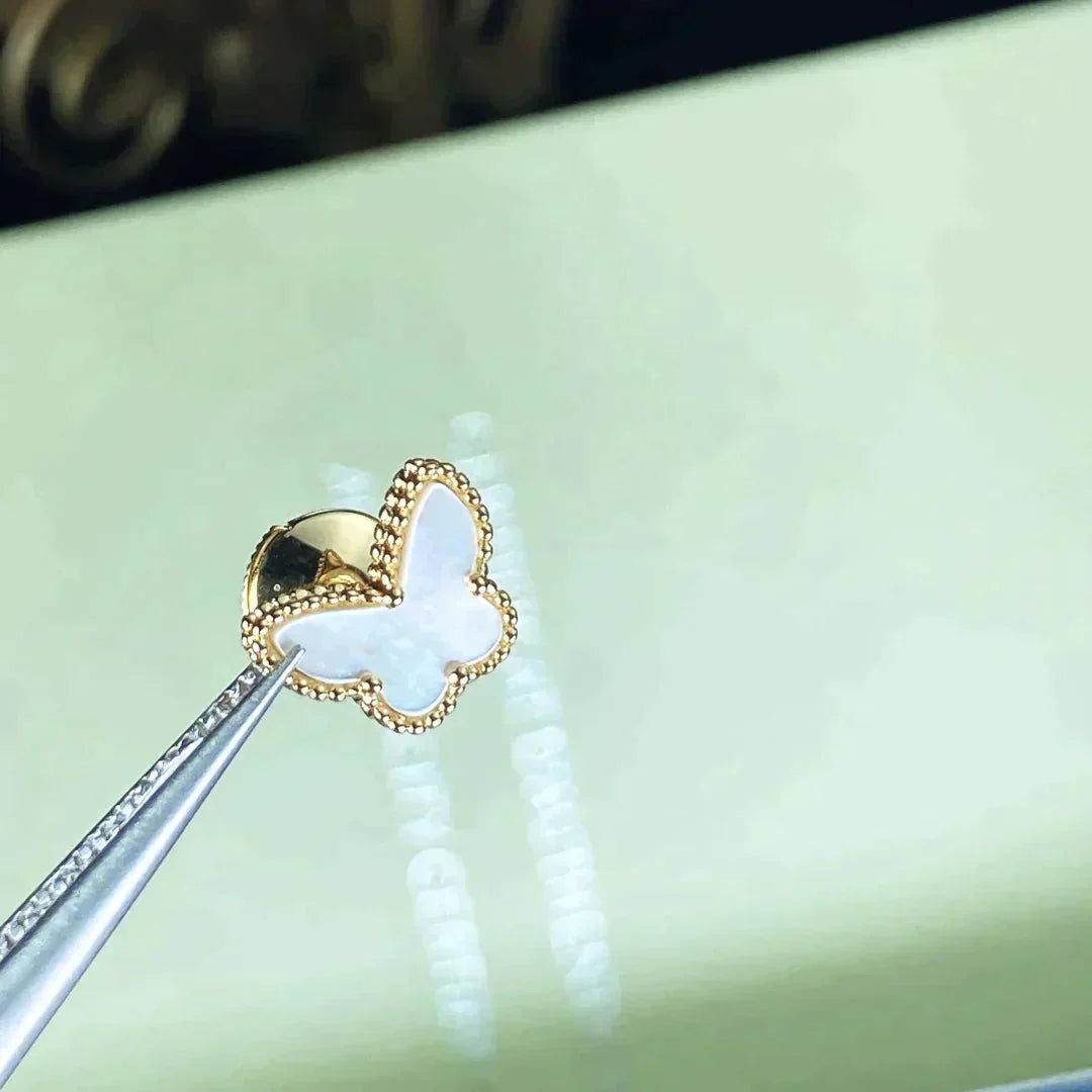 [LUXE] SWEET BUTTERFLY MOP EARSTUDS