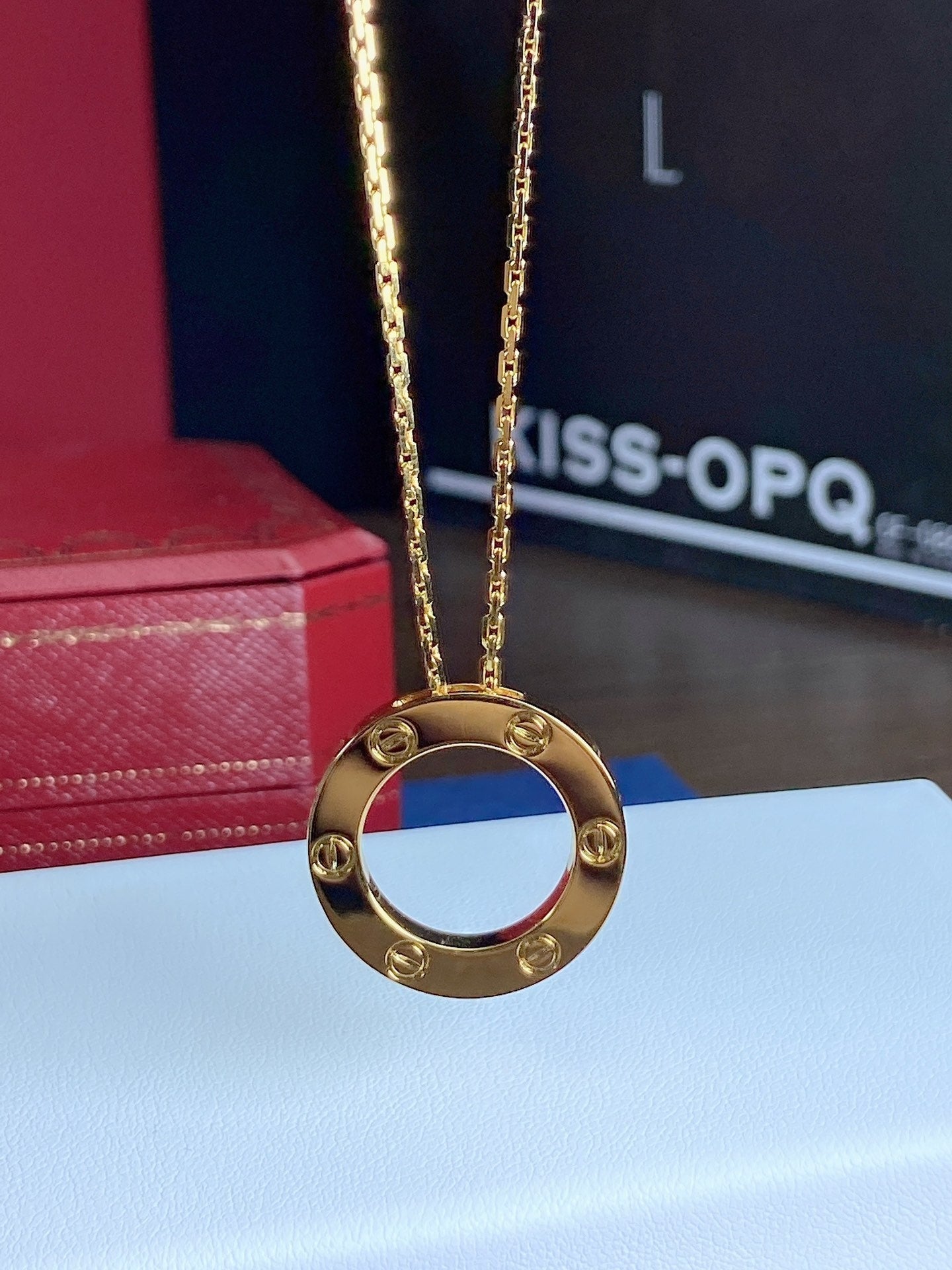 [LUXE]LOVE NECKLACE 16MM