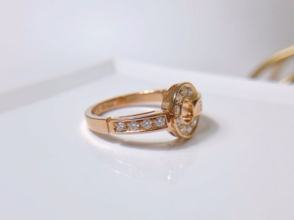 [LUXE]DREAM RING DIAMOND PINK GOLD