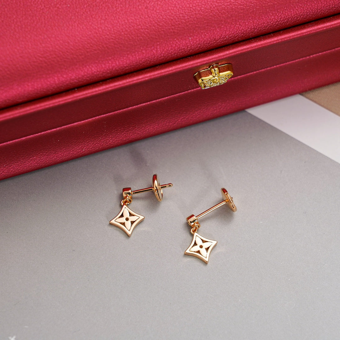 [LUXE]STAR EARRINGS GOLD