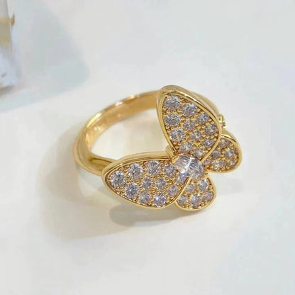 [LUXE] BUTTERFLY DIAMOND RING