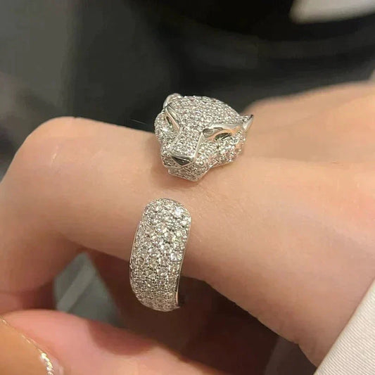 [Luxe]BAGUE PANTHERE 5,5MM TOUT DIAMANT