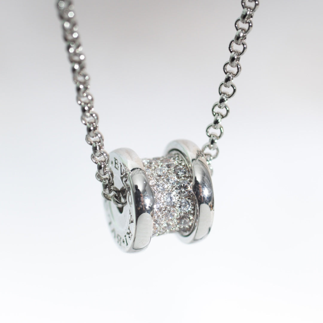 [LUXE]ZERO 1 SILVER DIAMOND NECKLACE