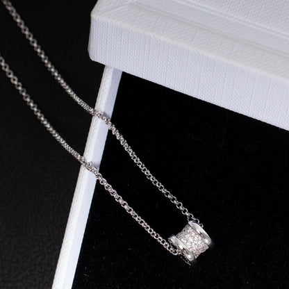 [LUXE]ZERO 1 SILVER DIAMOND NECKLACE